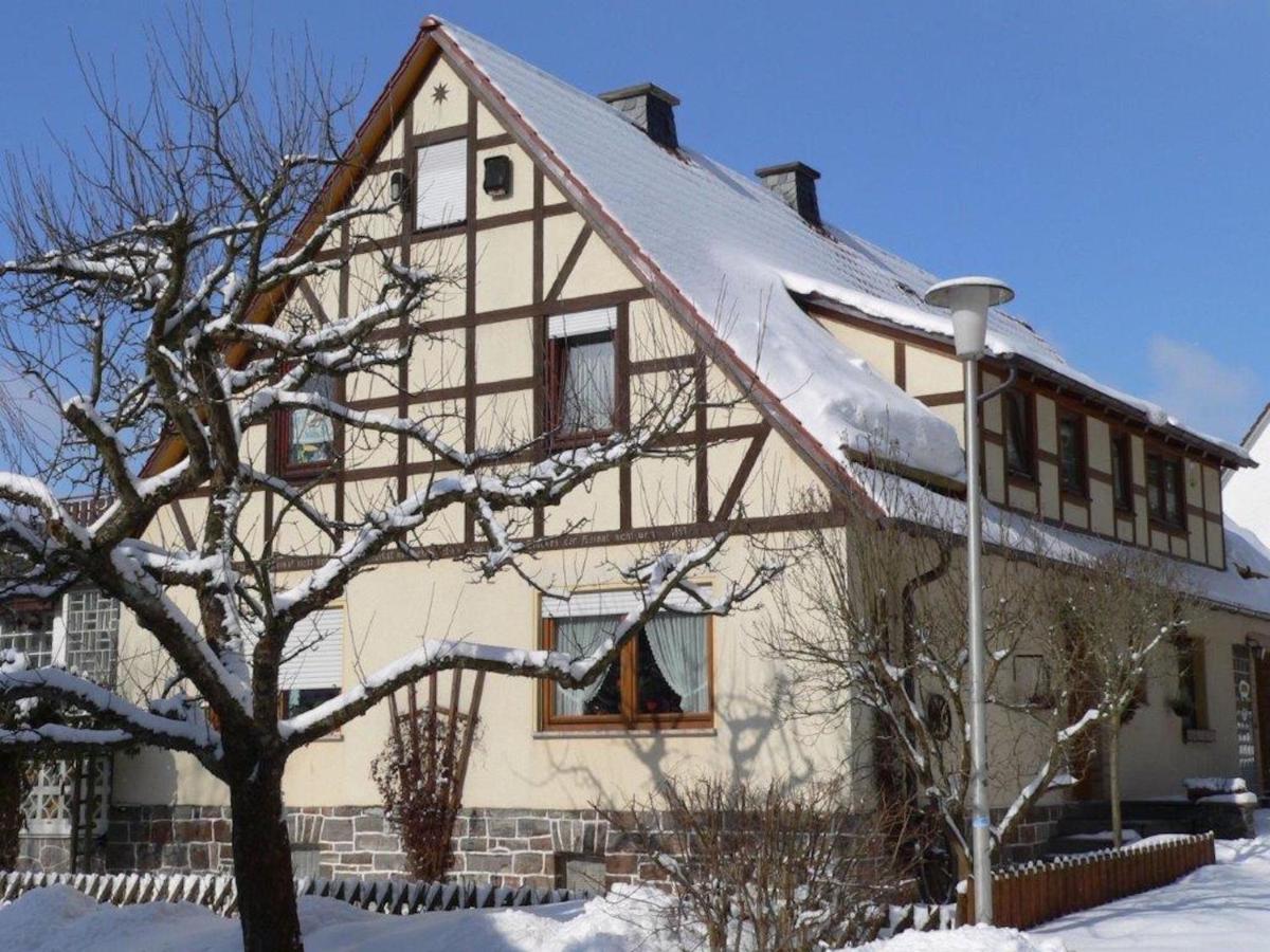 Quiet Holiday Home With Terrace Korbach Bagian luar foto