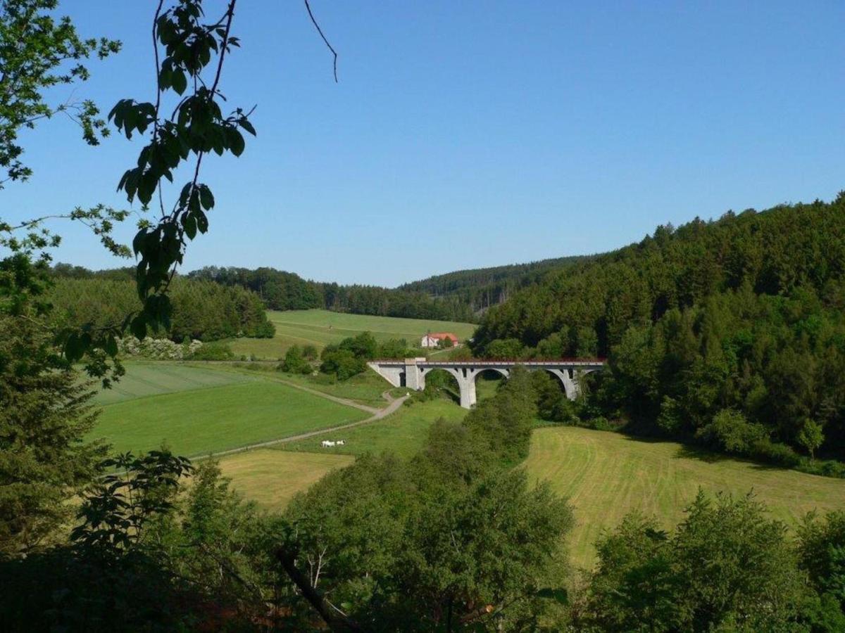 Quiet Holiday Home With Terrace Korbach Bagian luar foto